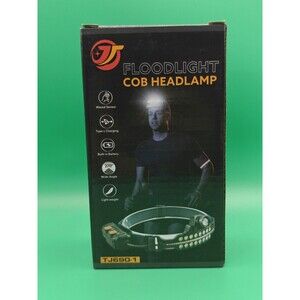 Cob LED Headlamp USB Rechargeable Waterproof Flashlight